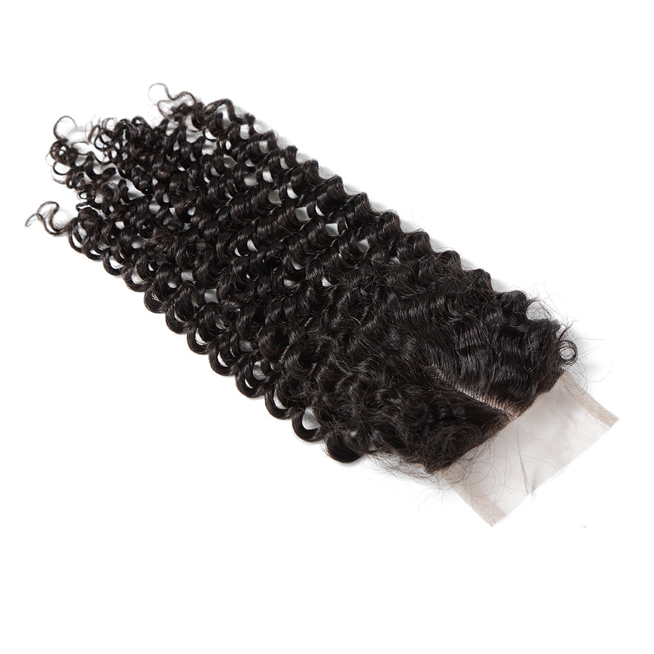 4x4 lace closure brazilian hair deep curly