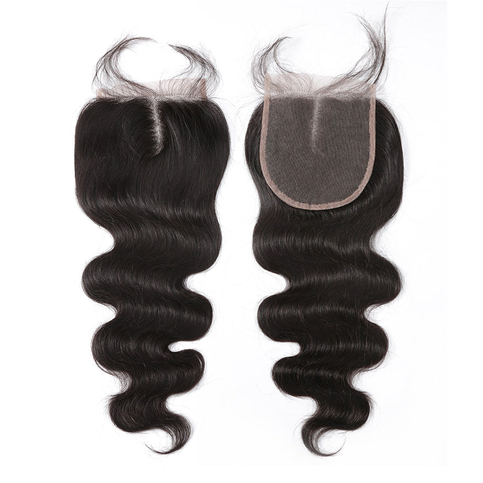 7A 3 Bundles Hair Weave Brazilian Hair With Lace Closure Body Wave