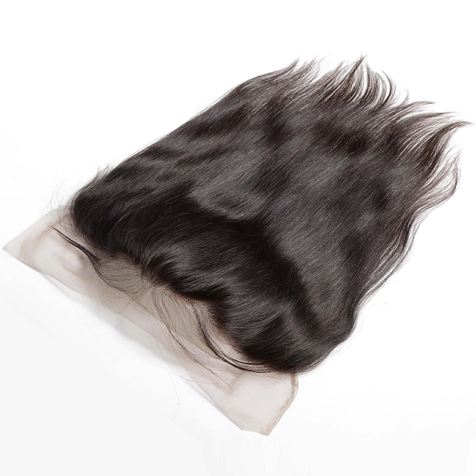 7A 3 Bundles Brazilian Hair With Frontal Straight