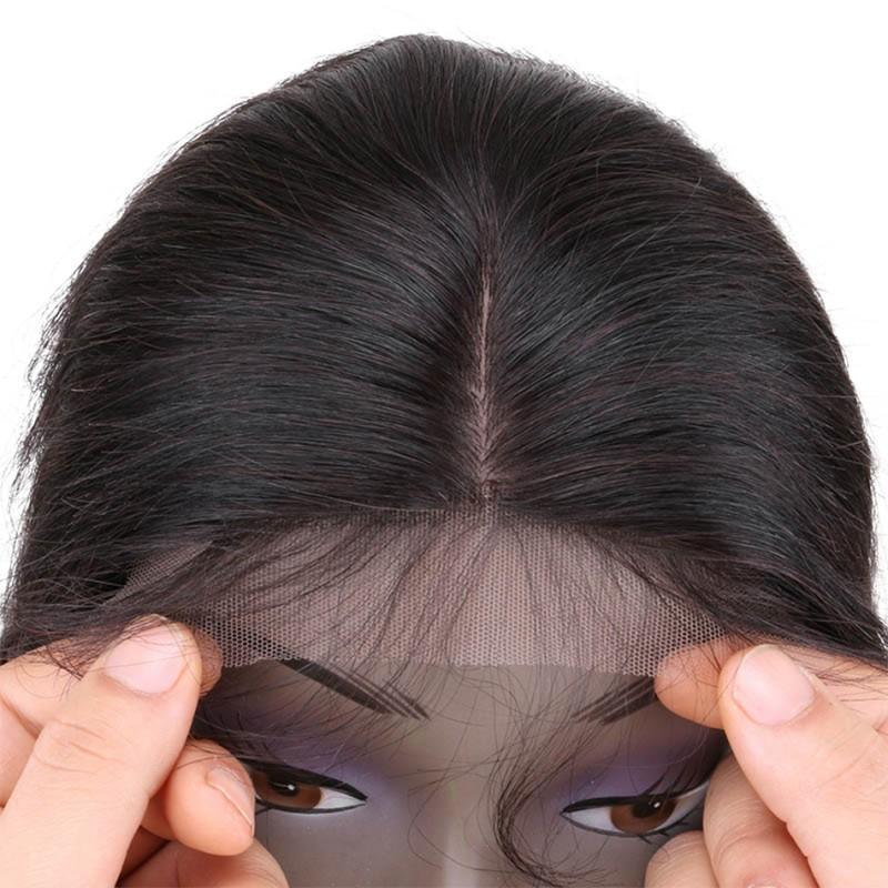 4X4 Silk Base Closure Brazilian Hair Natural Straight