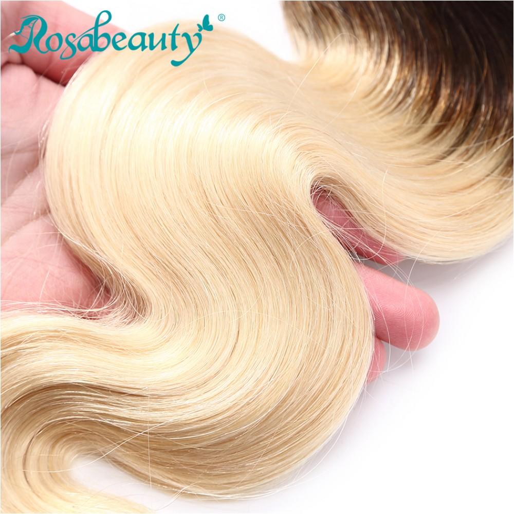 8A #T1B/613 Body Wave Hair Bundles 3:7