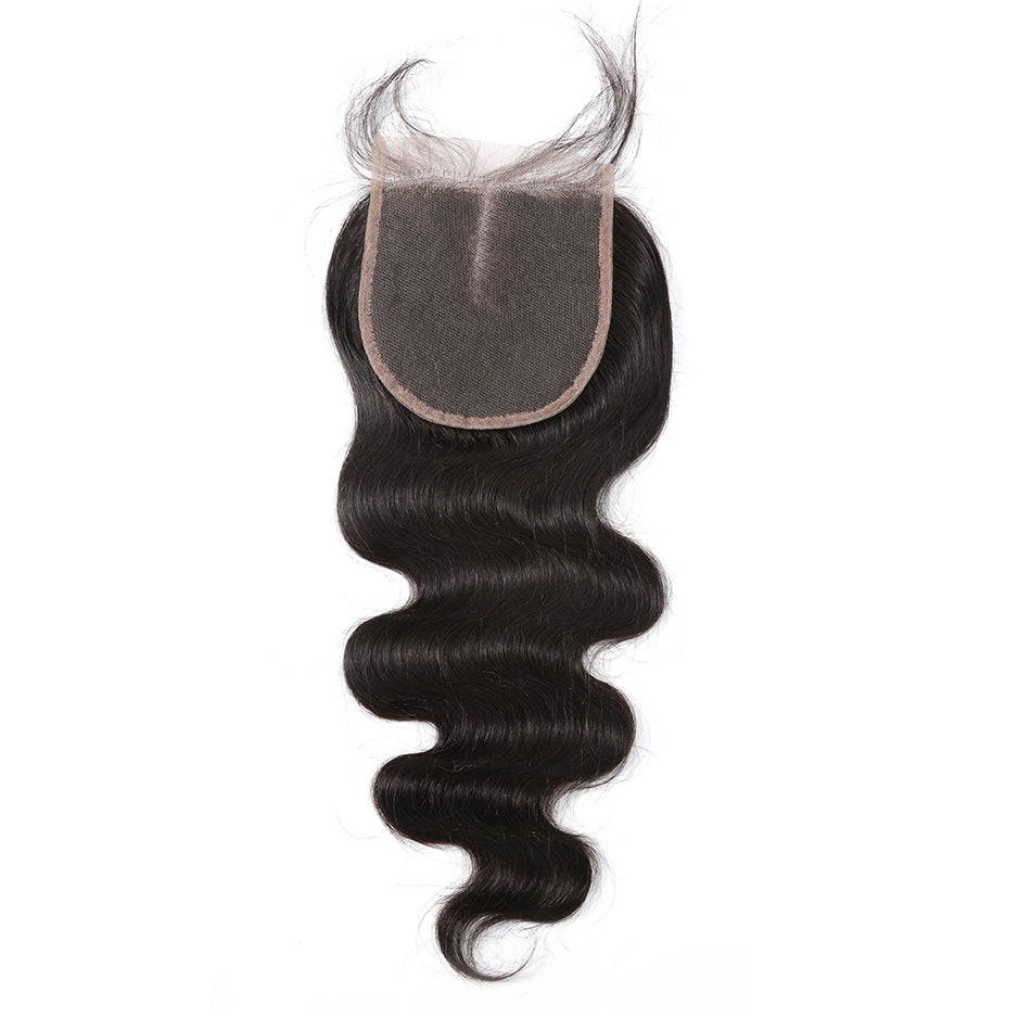 4x4 lace closure brazilian hair body wave