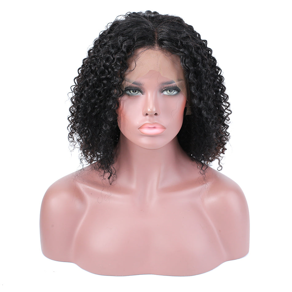 Bob wig human hair lace wig deep curly