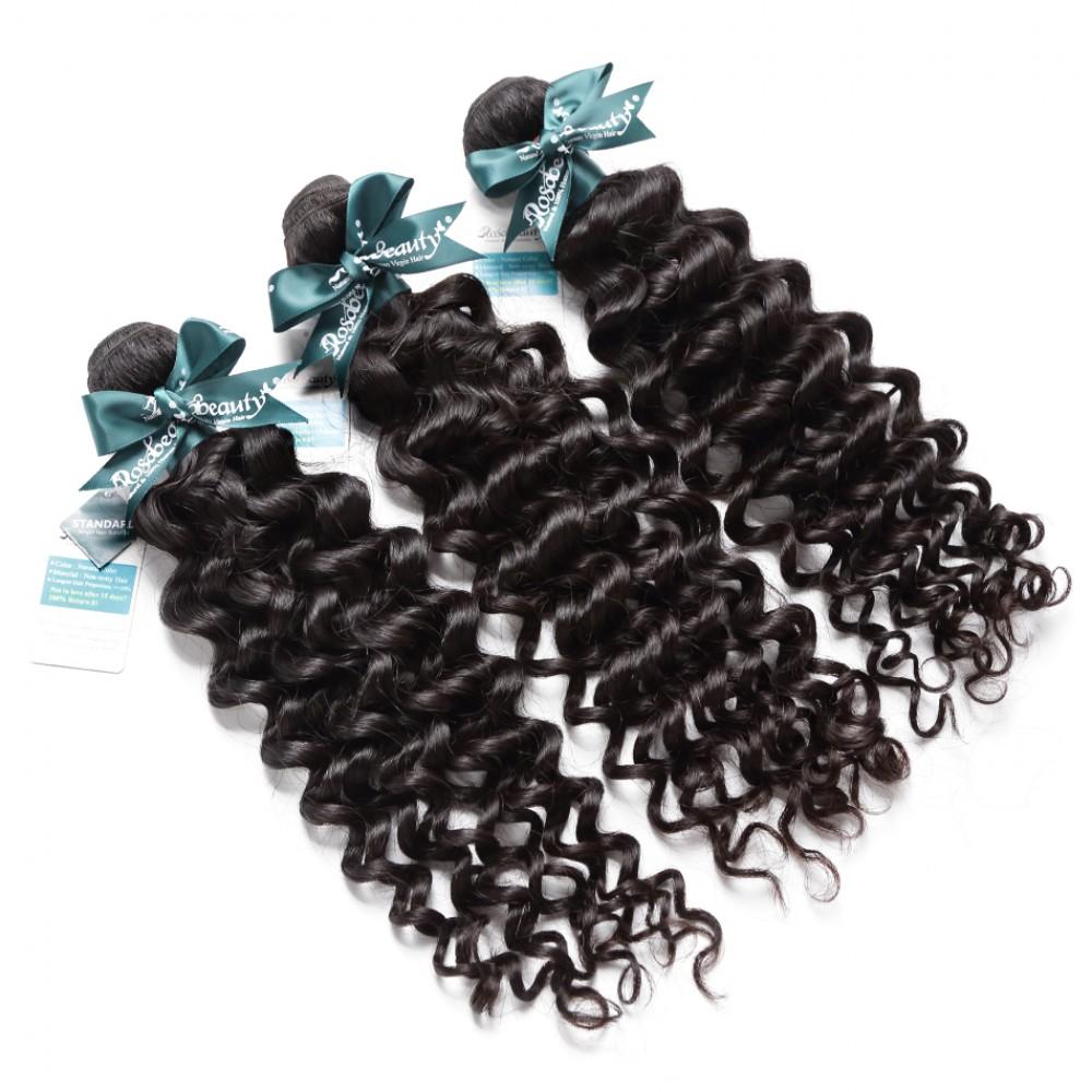 8A Hair Weave Brazilian Hair Natural Curly