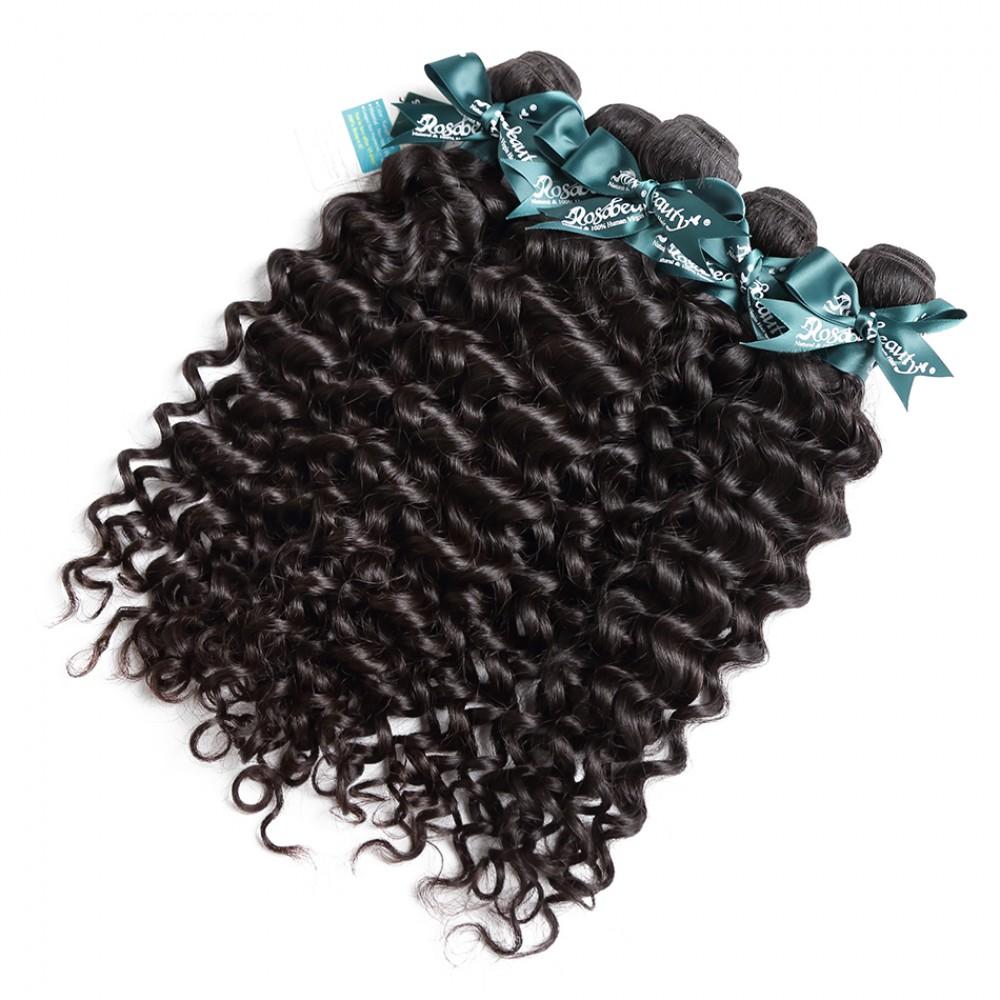 8A Hair Weave Brazilian Hair Natural Curly