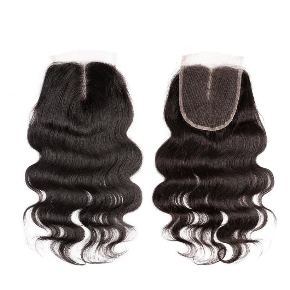 7A 4 Bundles Hair Weave Brazilian Hair With Lace Closure Body Wave