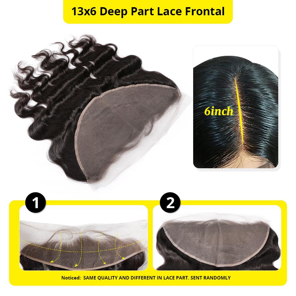7A 4 Bundles Brazilian Hair With 13×6 Frontal Straight