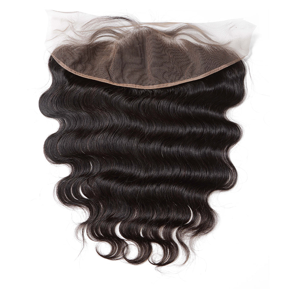 13x4 Lace frontal Human hair body wave