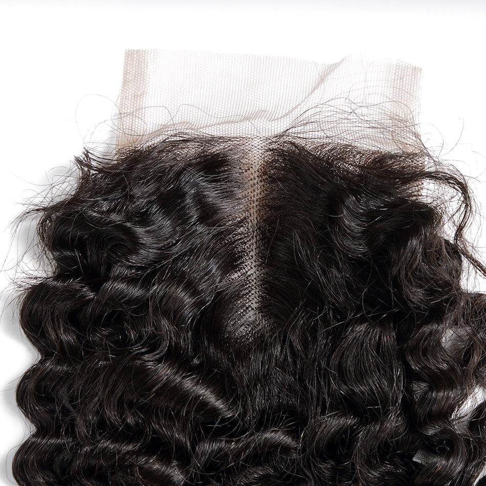4x4 lace closure brazilian hair deep curly