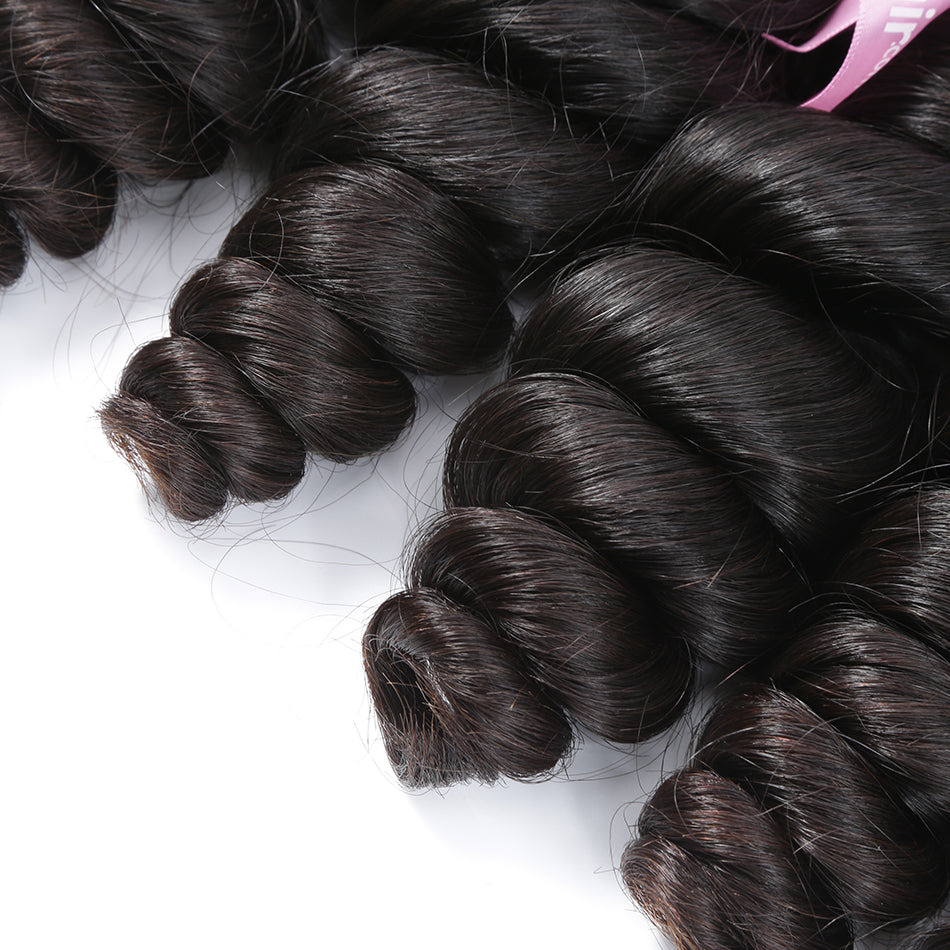 7A Hair Weave Malaysian Virgin Hair Loose Wave