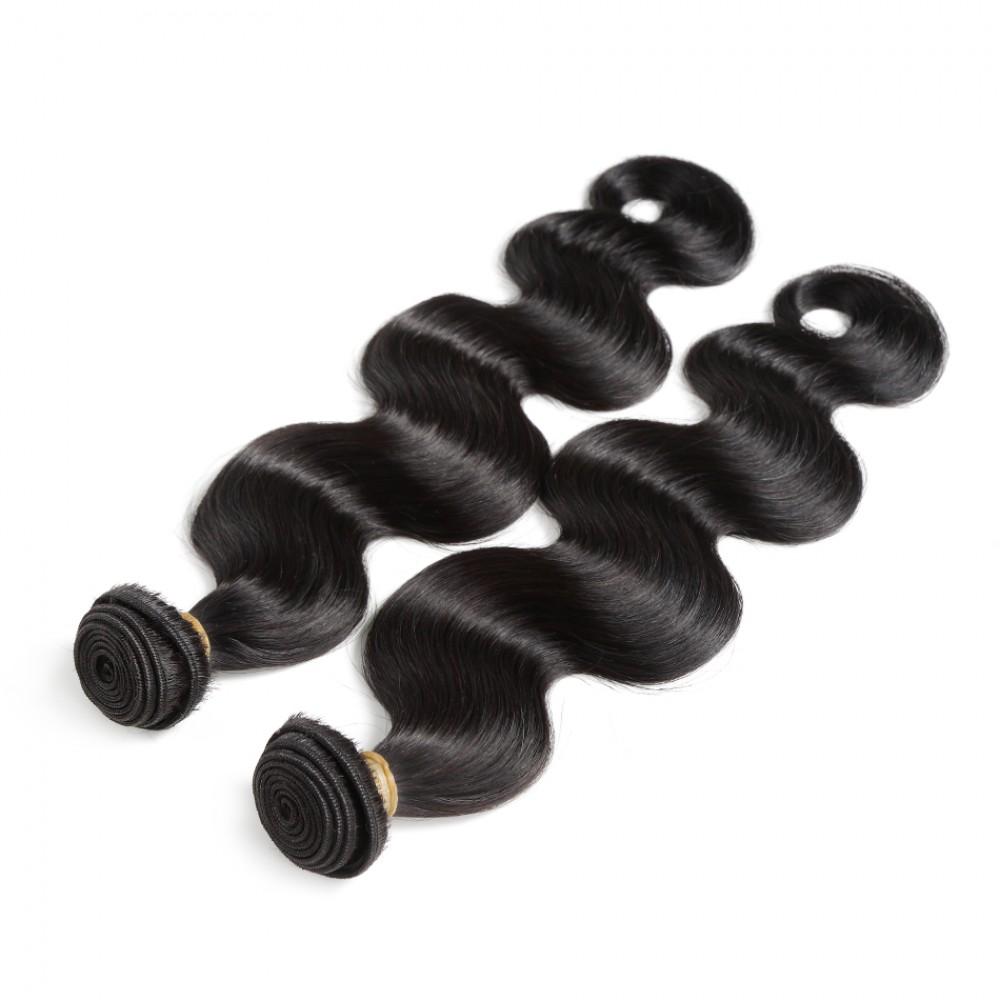 7A 2Bundles Brazilian Hair with Frontal Body Wave