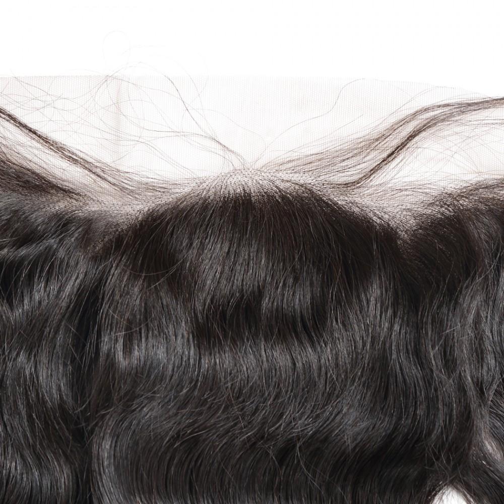 7A 4 Bundles Brazilian Hair With Frontal Body Wave