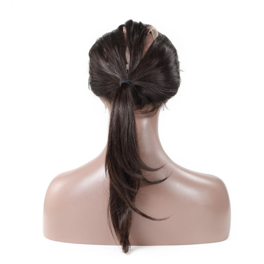 360 Lace Frontal Brazilian Hair Natural Straight
