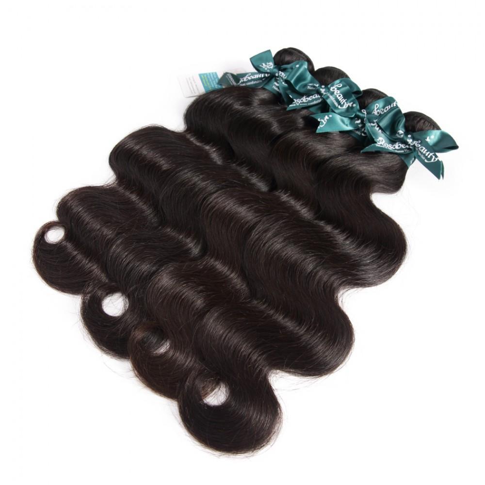8A Hair Weave Indian Virgin Hair Body Wave