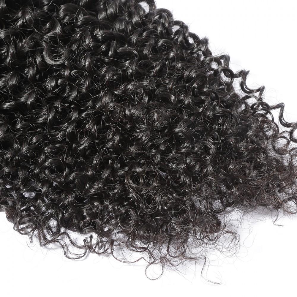 8A Hair Weave Peruvian Hair Kinky Curly