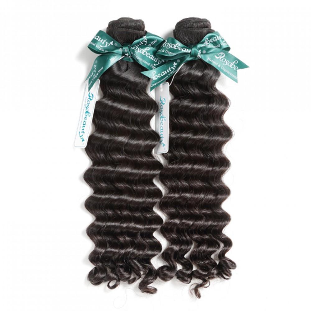 8A Hair Weave Peruvian Hair Loose Curly