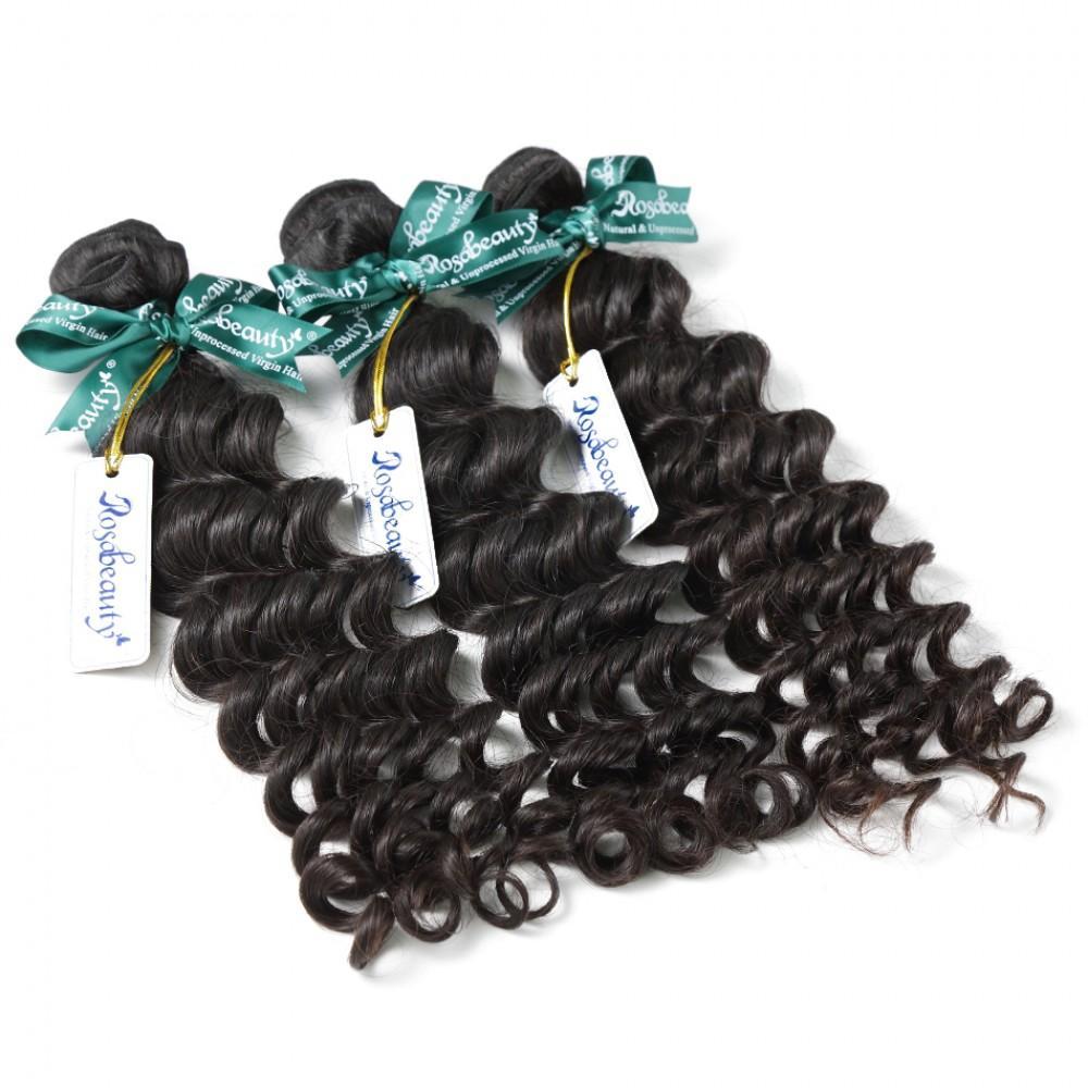 8A Hair Weave Malaysian Hair Loose Curly