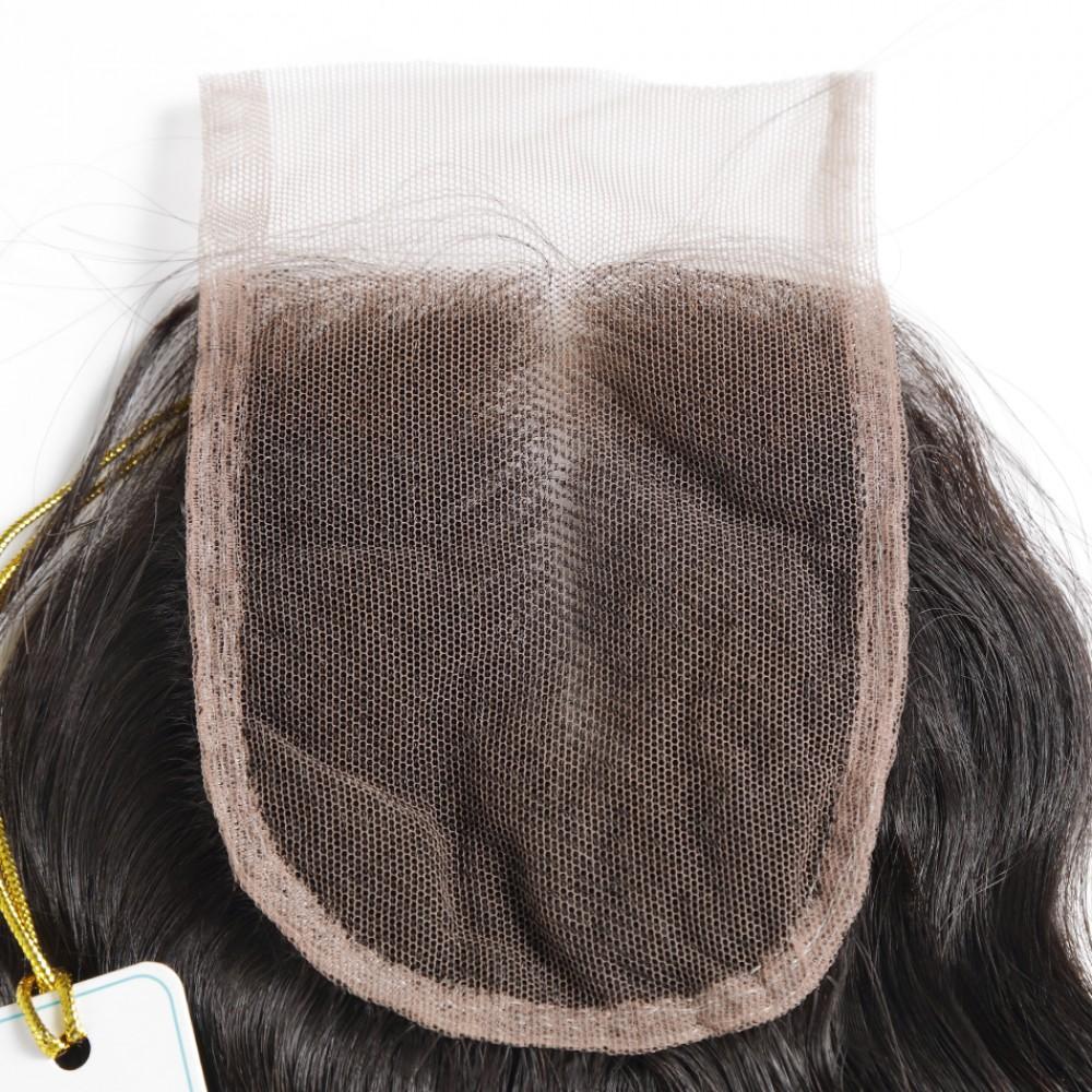 7A 4 Bundles Hair Weave Brazilian Hair With Lace Closure Loose Wave