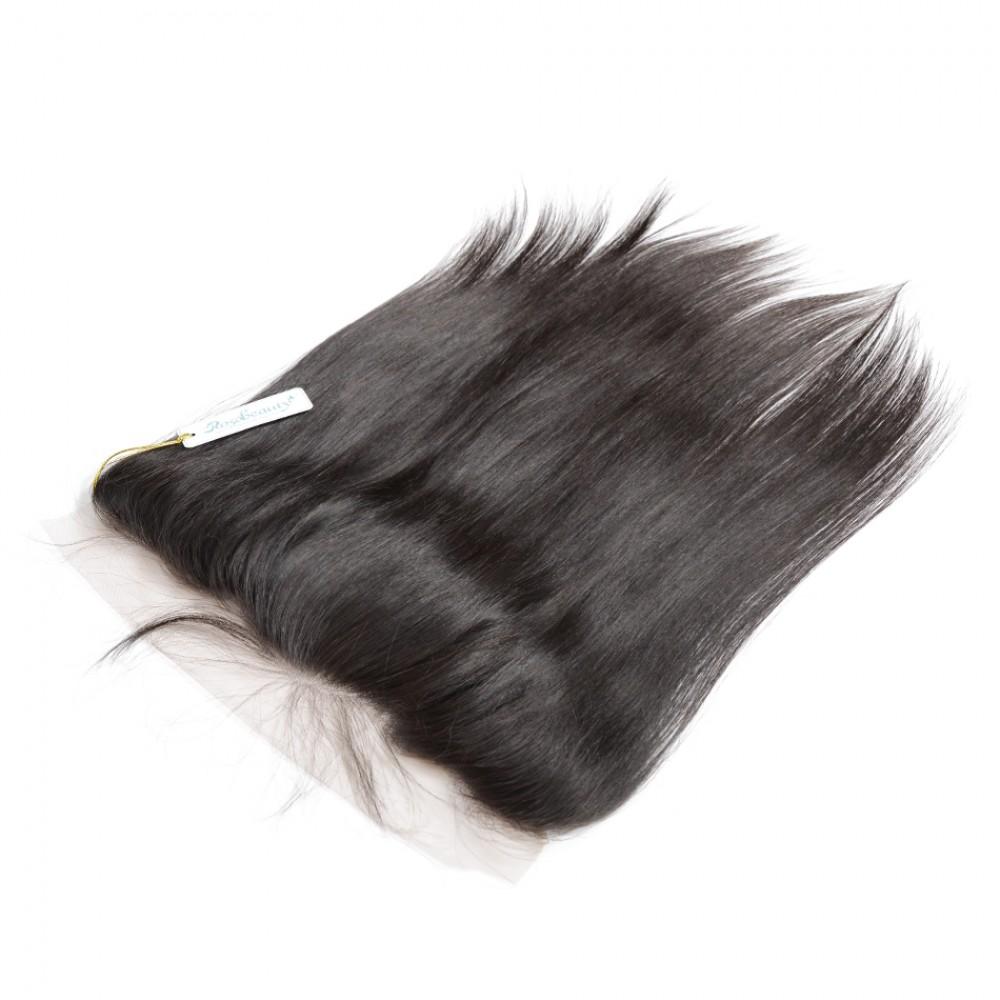 7A 2 Bundles Brazilian Hair with Frontal Straight
