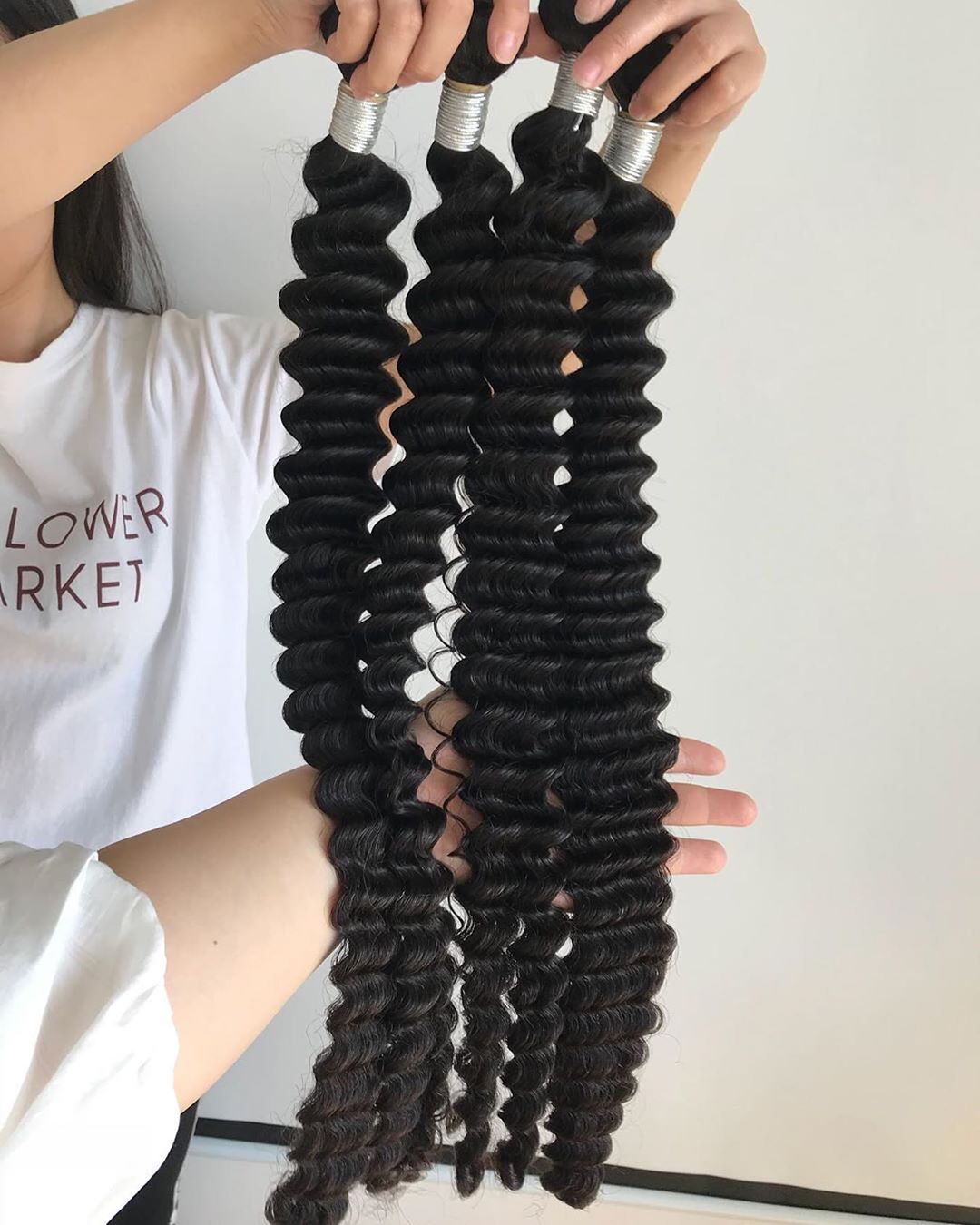 Special long hair deep wave bundles from 28inch to 40inch
