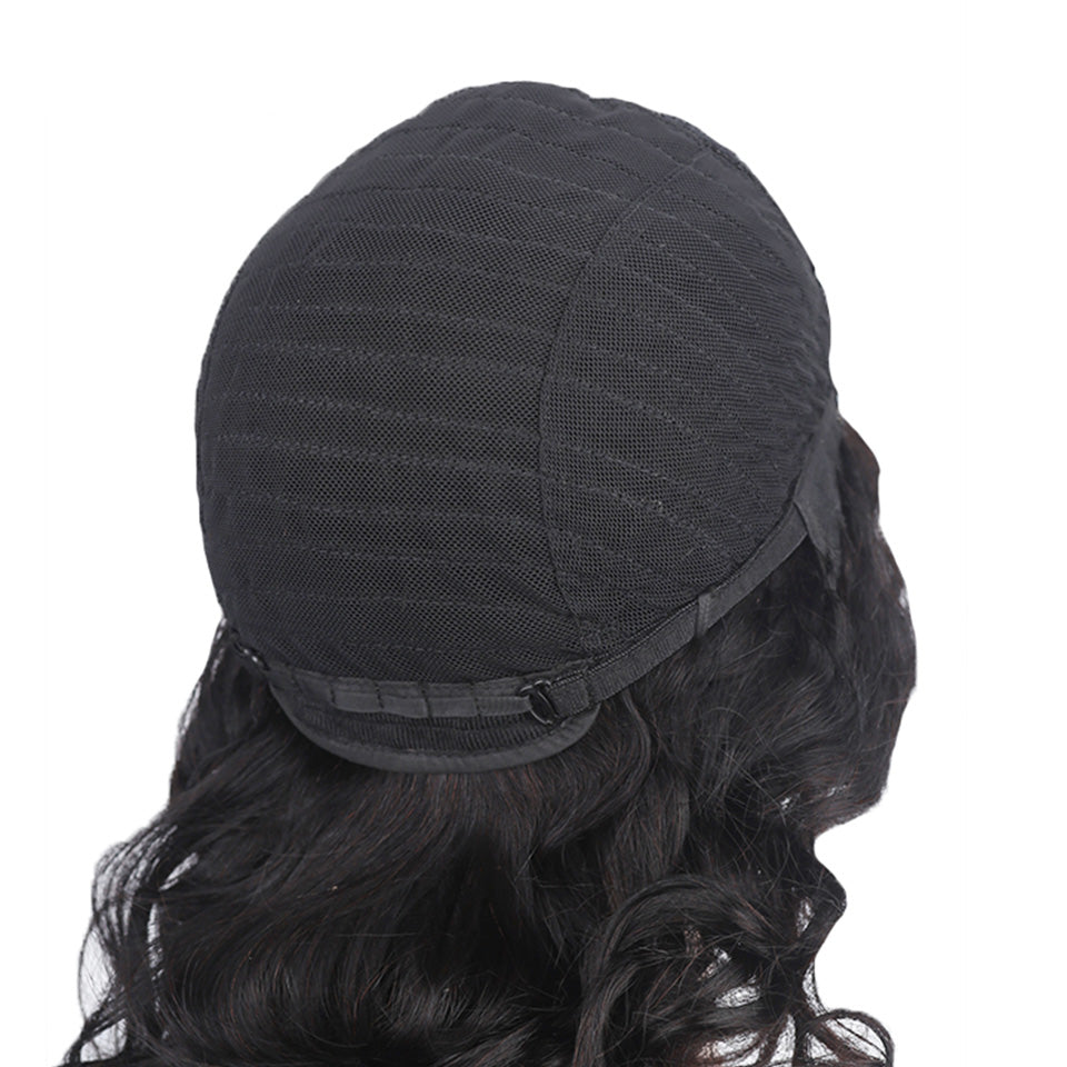 Full Machine Made Wig Body Wave Human Hair