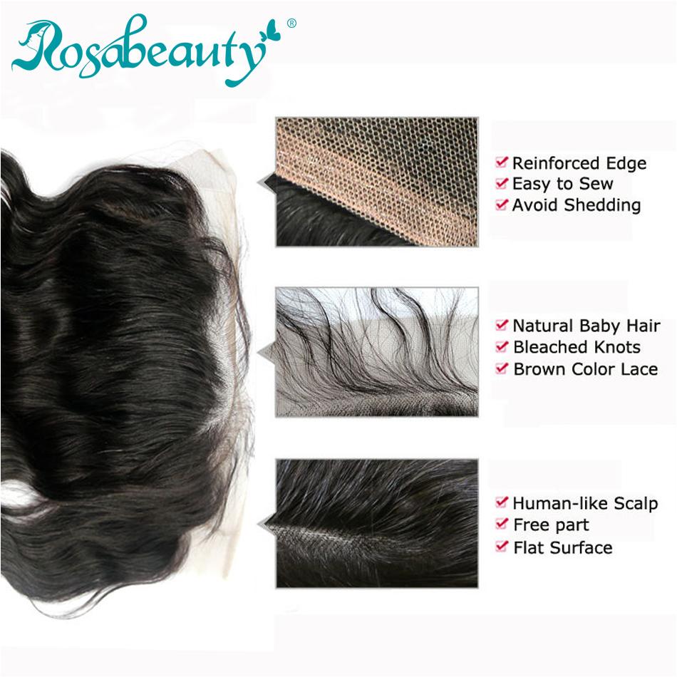 7A 4 Bundles Brazilian Hair With 13×6 Frontal Straight