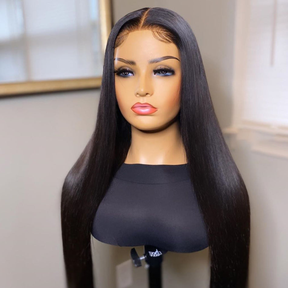 4*4 lace front wig straight 28inch & hair bundle body wave 24inch